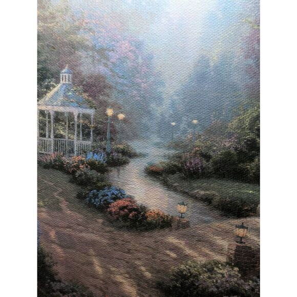 Thomas Kinkade "Beyond Spring Gate" sighned - Picture 7 of 16